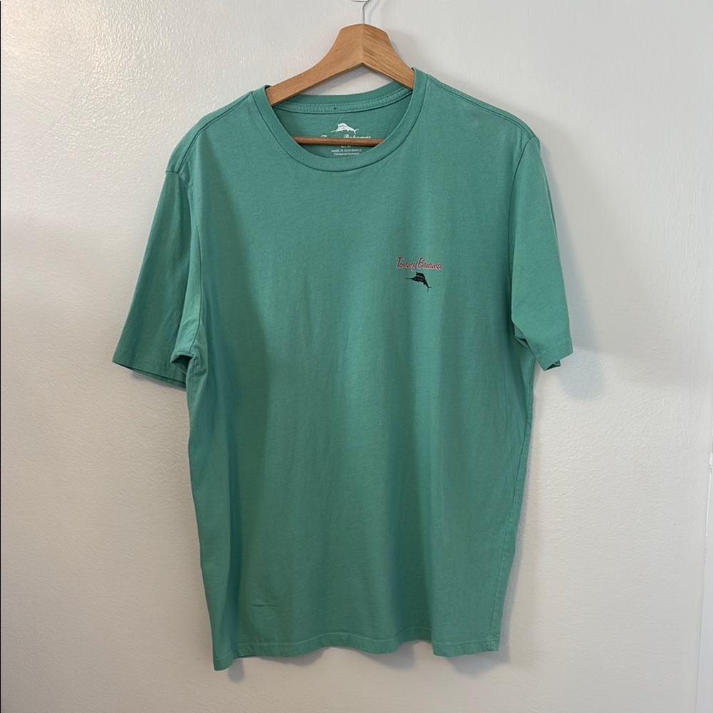Tommy Bahama Men's Green Short Sleeve Tee